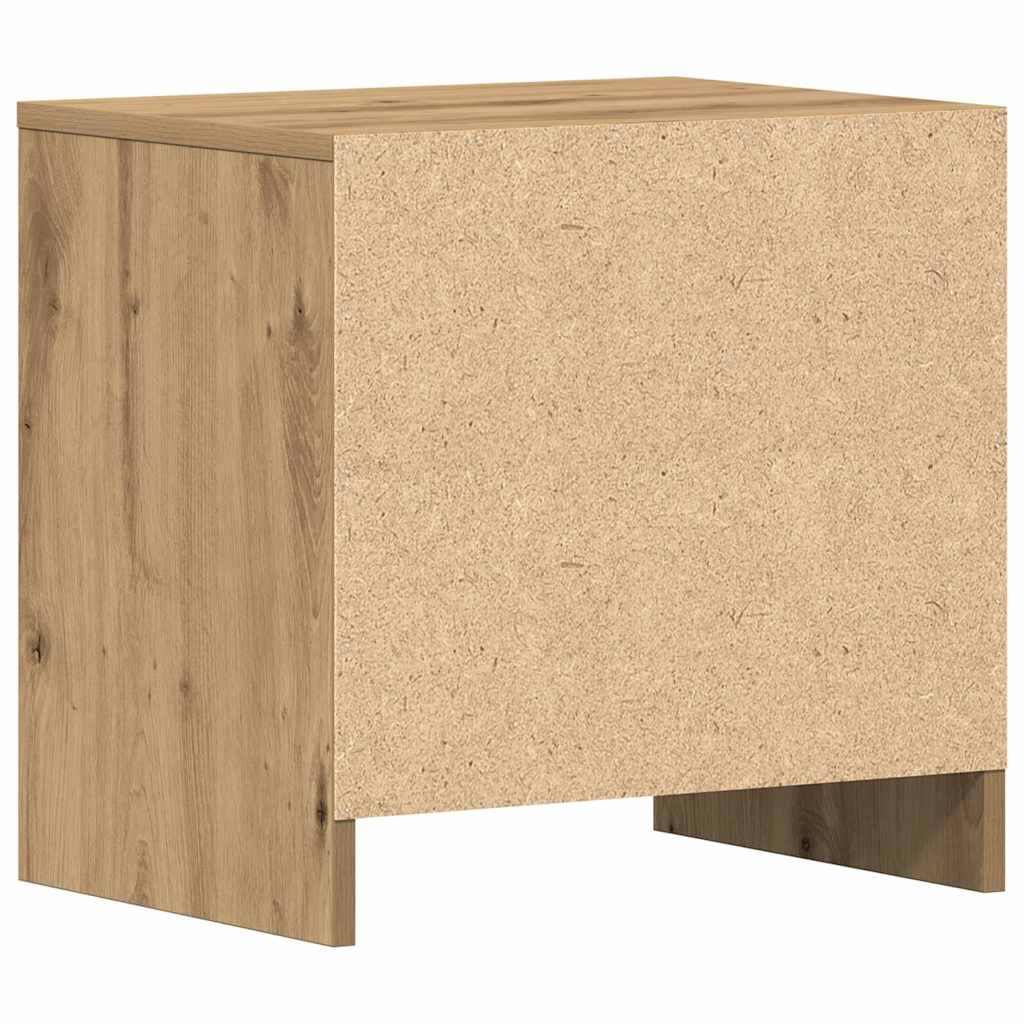 vidaXL Bedside Cabinet 2 pcs Artisan Oak 45 x 34 x 44.5 cm