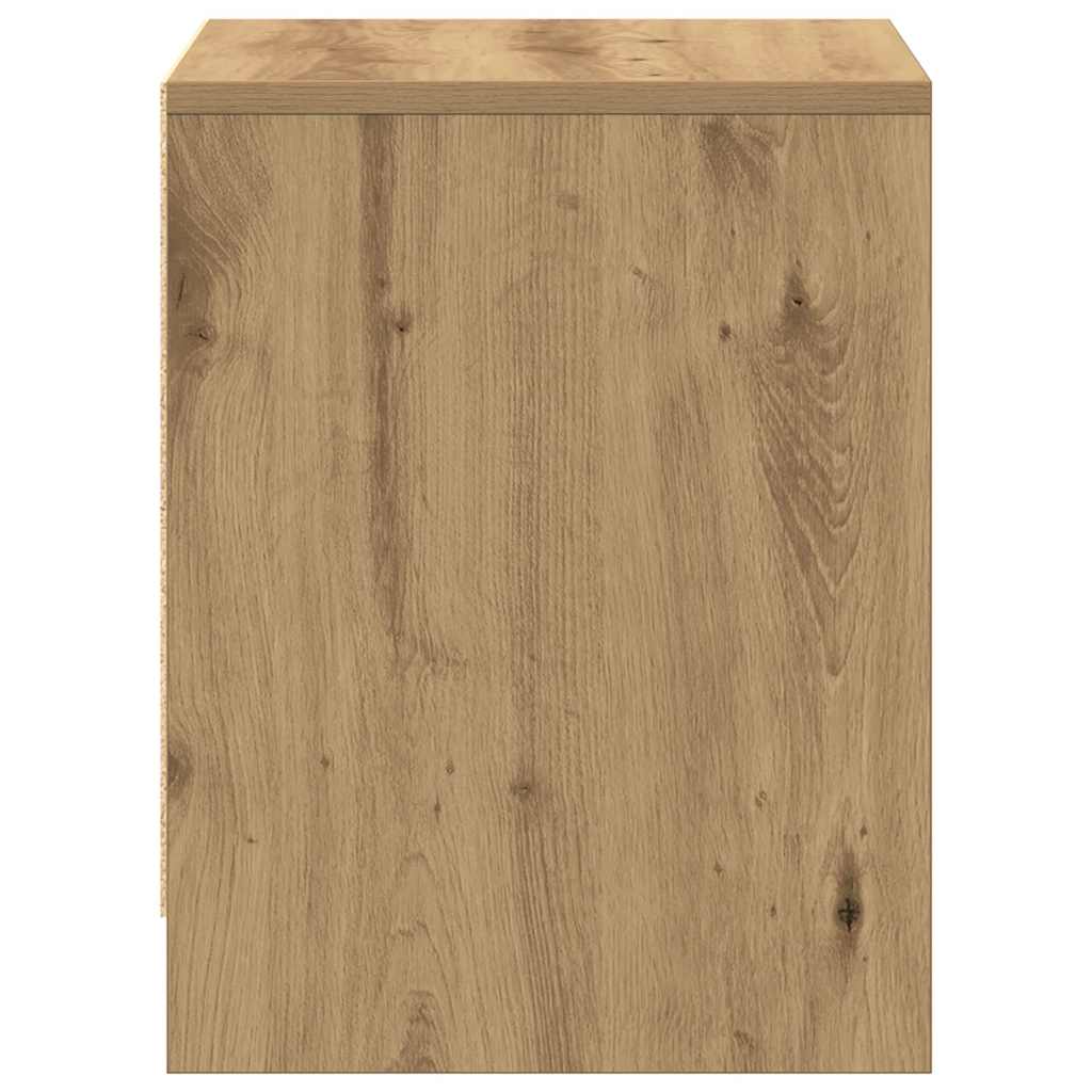 vidaXL Bedside Cabinet 2 pcs Artisan Oak 45 x 34 x 44.5 cm