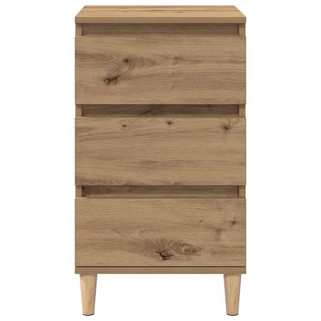 vidaXL Bedside Cabinet Artisan Oak 40 x 35 x 70 cm Engineered Wood