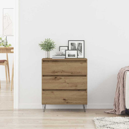 vidaXL Sideboard Artisan Oak 60 x 35 x 70 cm Engineered Wood
