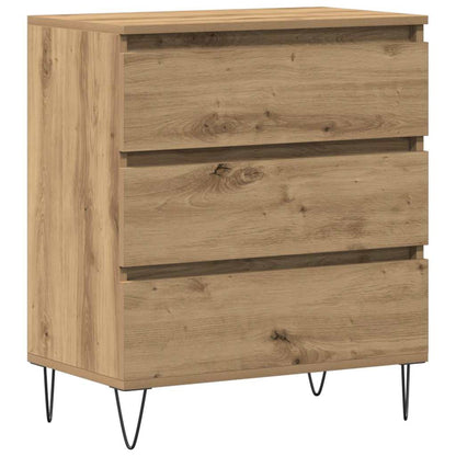vidaXL Sideboard Artisan Oak 60 x 35 x 70 cm Engineered Wood