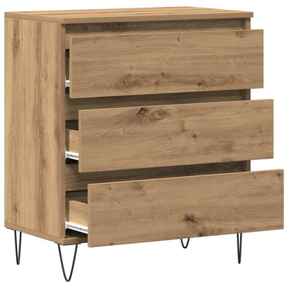 vidaXL Sideboard Artisan Oak 60 x 35 x 70 cm Engineered Wood