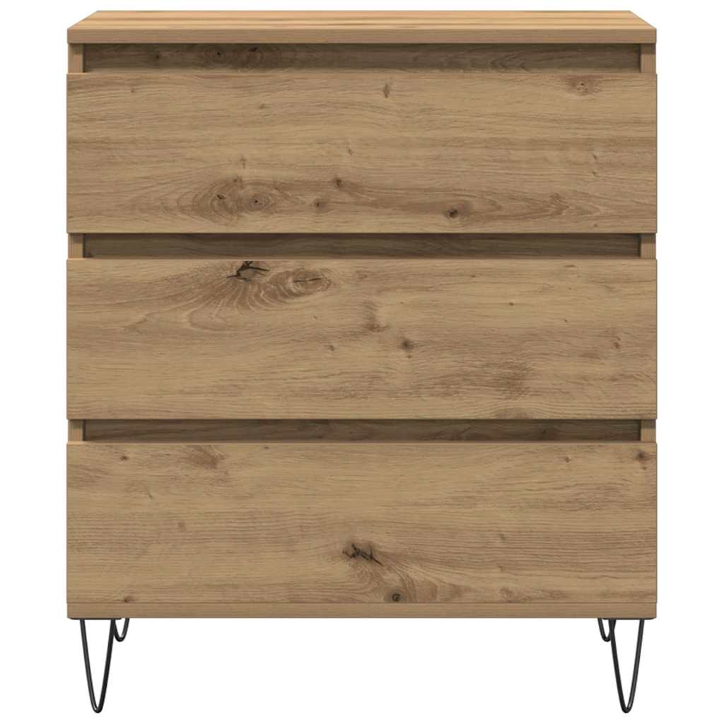 vidaXL Sideboard Artisan Oak 60 x 35 x 70 cm Engineered Wood