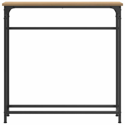vidaXL Console Table Artisan Oak 75 x 19.5 x 75 cm Engineered Wood