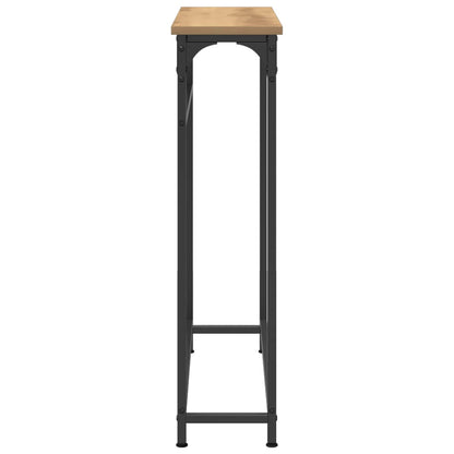 vidaXL Console Table Artisan Oak 75 x 19.5 x 75 cm Engineered Wood