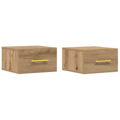 vidaXL Bedside Cabinet 2 pcs 35 x 35 x 20 cm Engineered Wood
