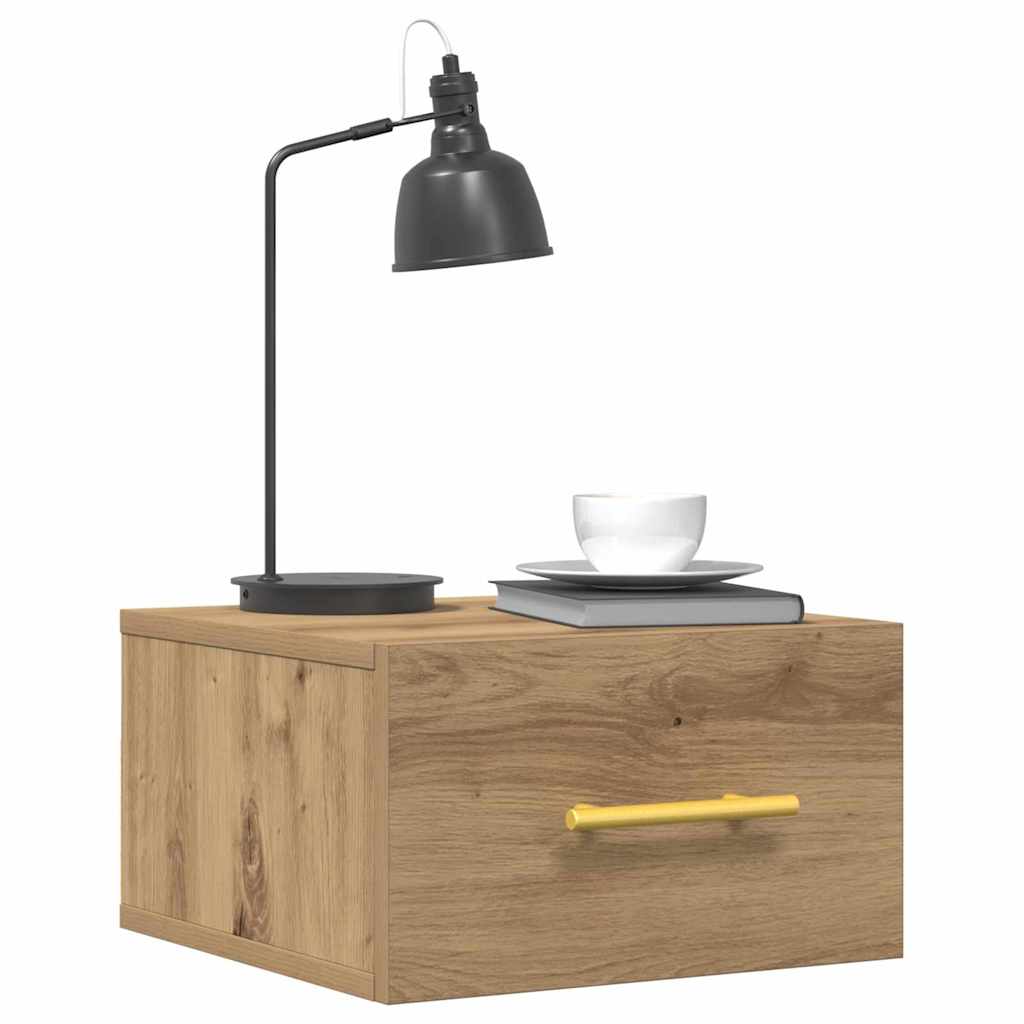 vidaXL Bedside Cabinet 2 pcs 35 x 35 x 20 cm Engineered Wood