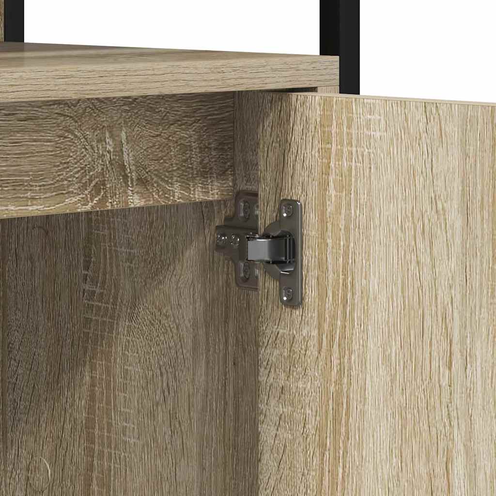 vidaXL Bathroom Sink Cabinet Brown 80 x 30 x 60 cm Engineered wood