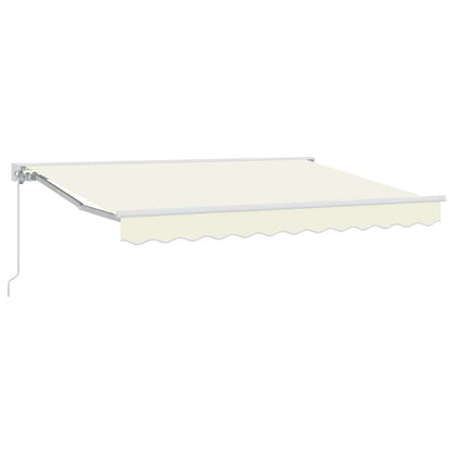 vidaXL Awning Frame Cream 250 x 200 cm Polyester with PU coating