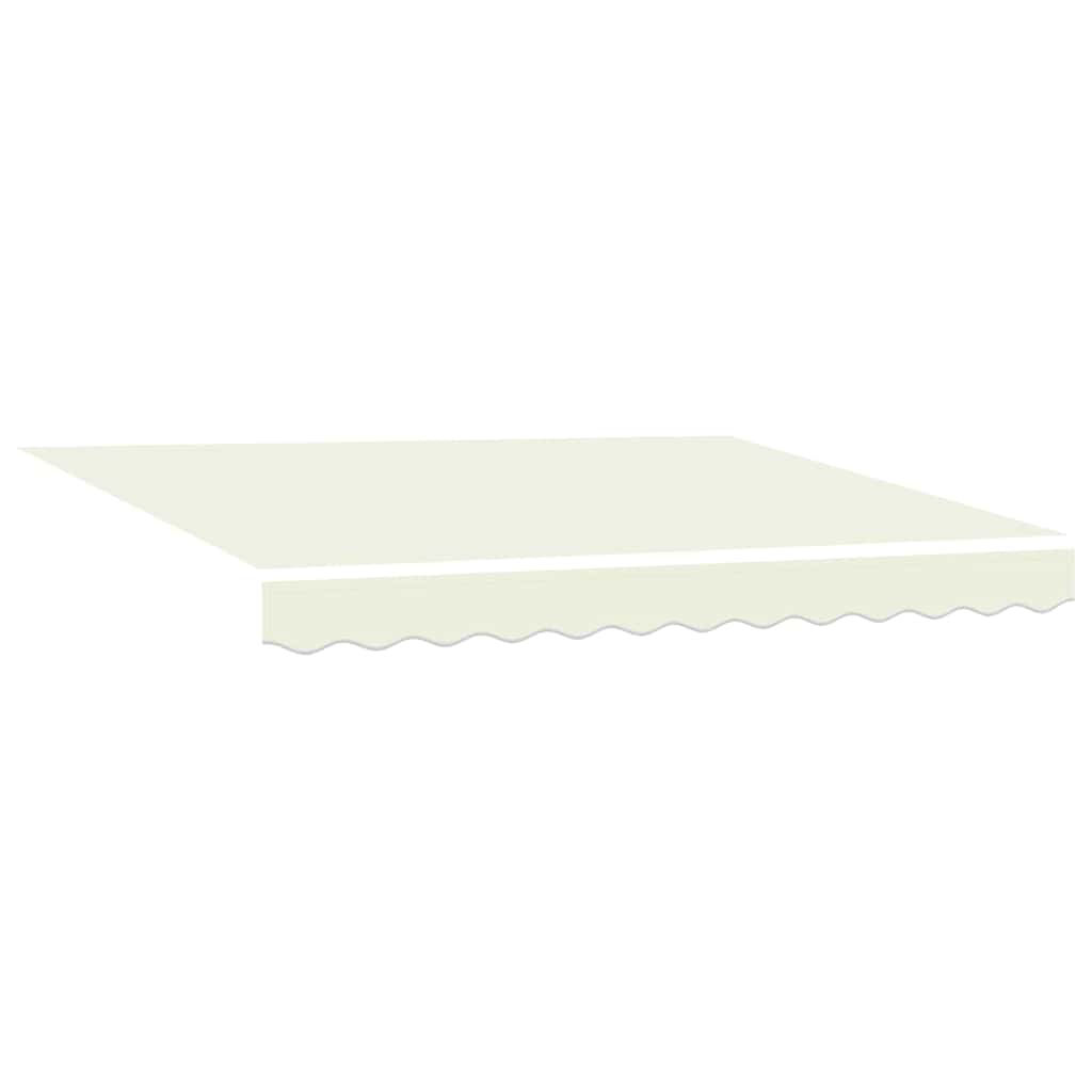 vidaXL Awning Frame Cream 250 x 200 cm Polyester with PU coating