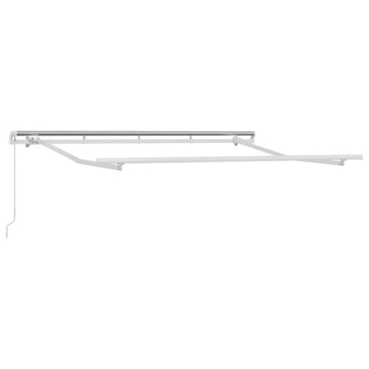 vidaXL Retractable Awning Manual Light Grey 250 x 200 cm Fabric