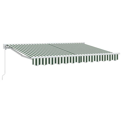 vidaXL Awning Frame Green and White 250 x 200 cm