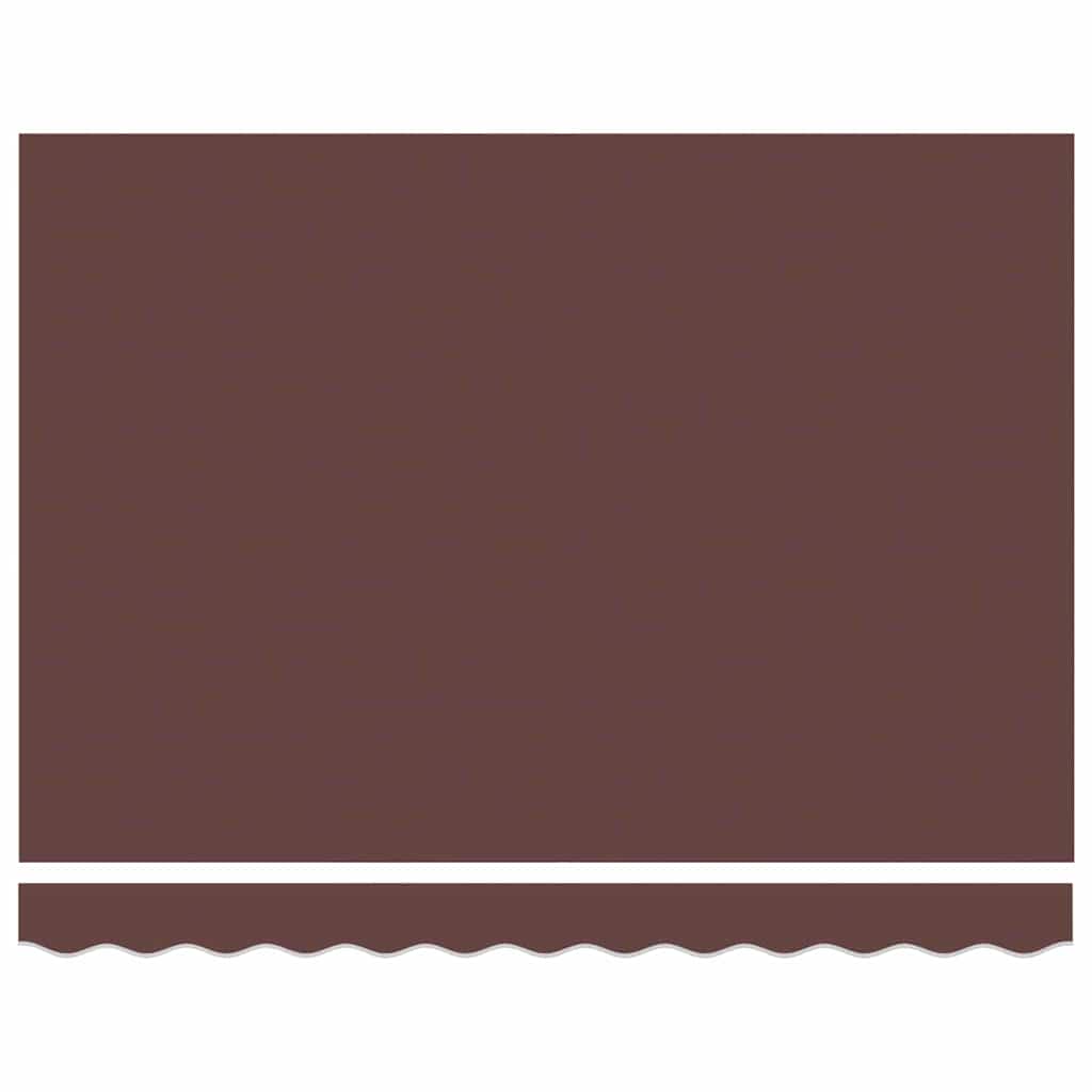 vidaXL Retractable Awning Brown 300 x 200 cm Fabric