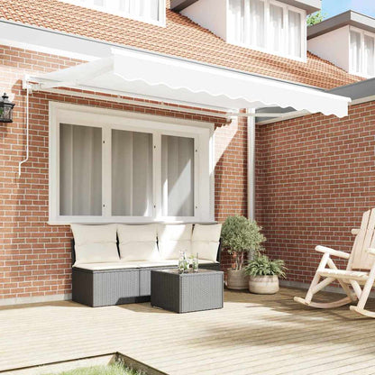 vidaXL Awning Frame White 300 x 200 cm Polyester with PU coating