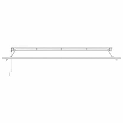 vidaXL Retractable Awning Cream 350 x 200 cm Polyester and Aluminium