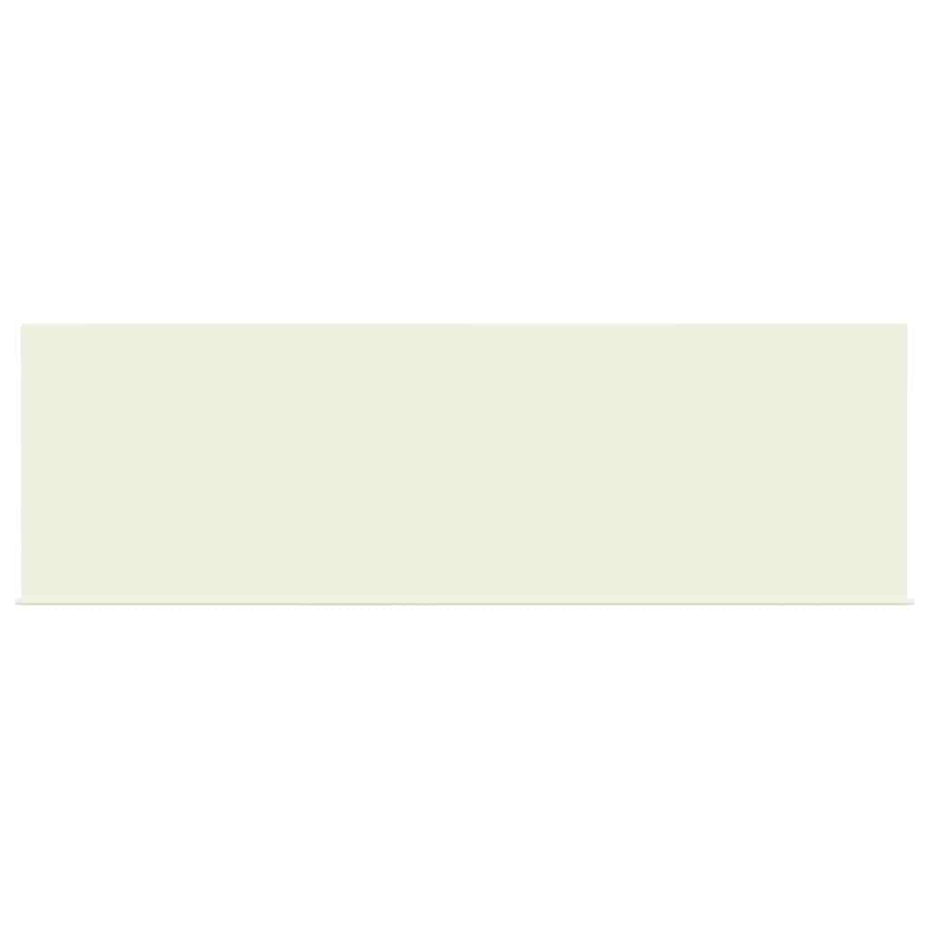 vidaXL Retractable Awning Cream 350 x 200 cm Polyester and Aluminium
