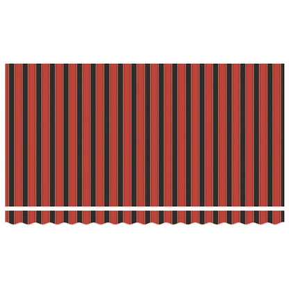 vidaXL Retractable Awning Orange 350 x 200 cm Fabric