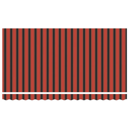 vidaXL Retractable Awning Orange 350 x 200 cm Fabric