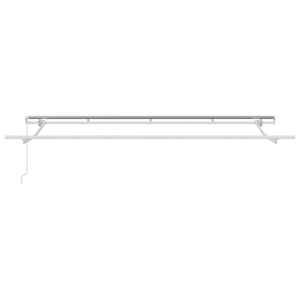 vidaXL Retractable Awning Burgundy 350 x 200 cm Fabric