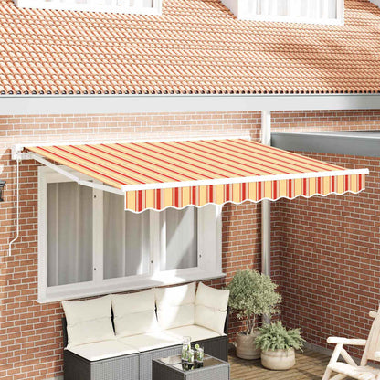 vidaXL Awning Frame Multicolour 350 x 200 cm Polyester with PU coating
