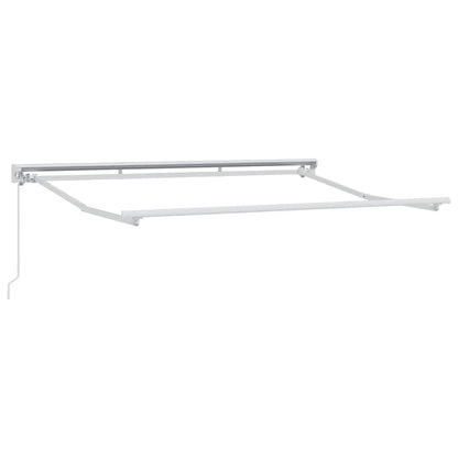 vidaXL Awning Frame Beige 350 x 200 cm Polyester with PU coating