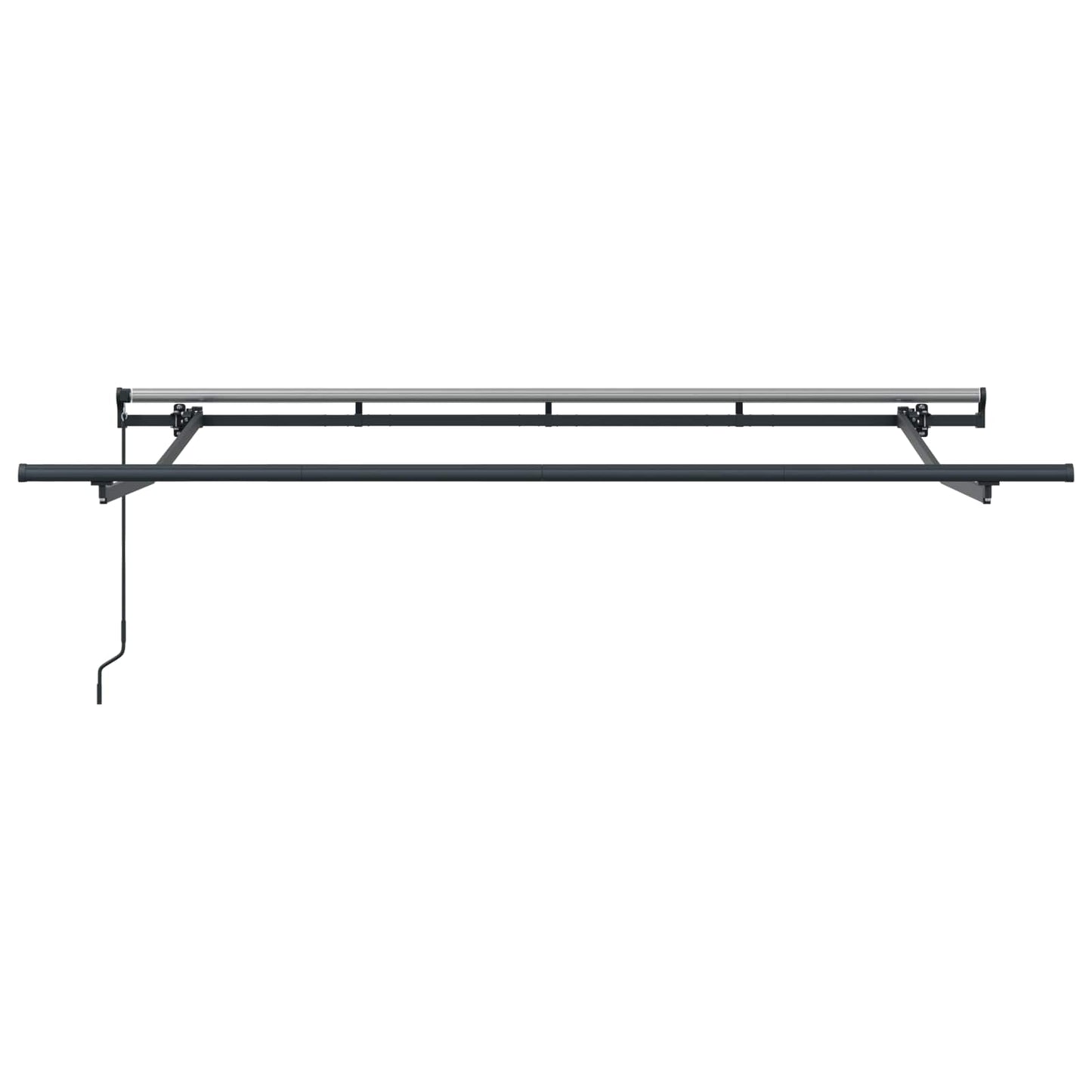 vidaXL Retractable Awning Beige 350 x 200 cm Fabric