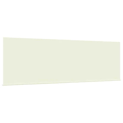 vidaXL Retractable Awning Cream 400 x 200 cm Polyester and Aluminium