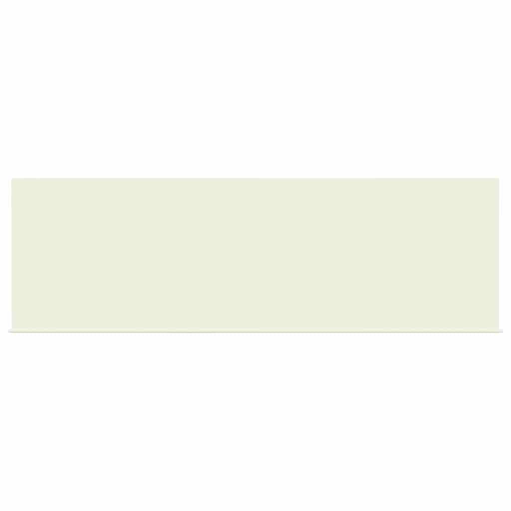 vidaXL Retractable Awning Cream 400 x 200 cm Polyester and Aluminium