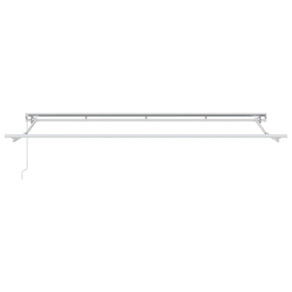 vidaXL Retractable Awning Cream 400 x 200 cm Polyester and Aluminium