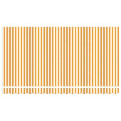 vidaXL Retractable Awning Yellow 400 x 200 cm Fabric
