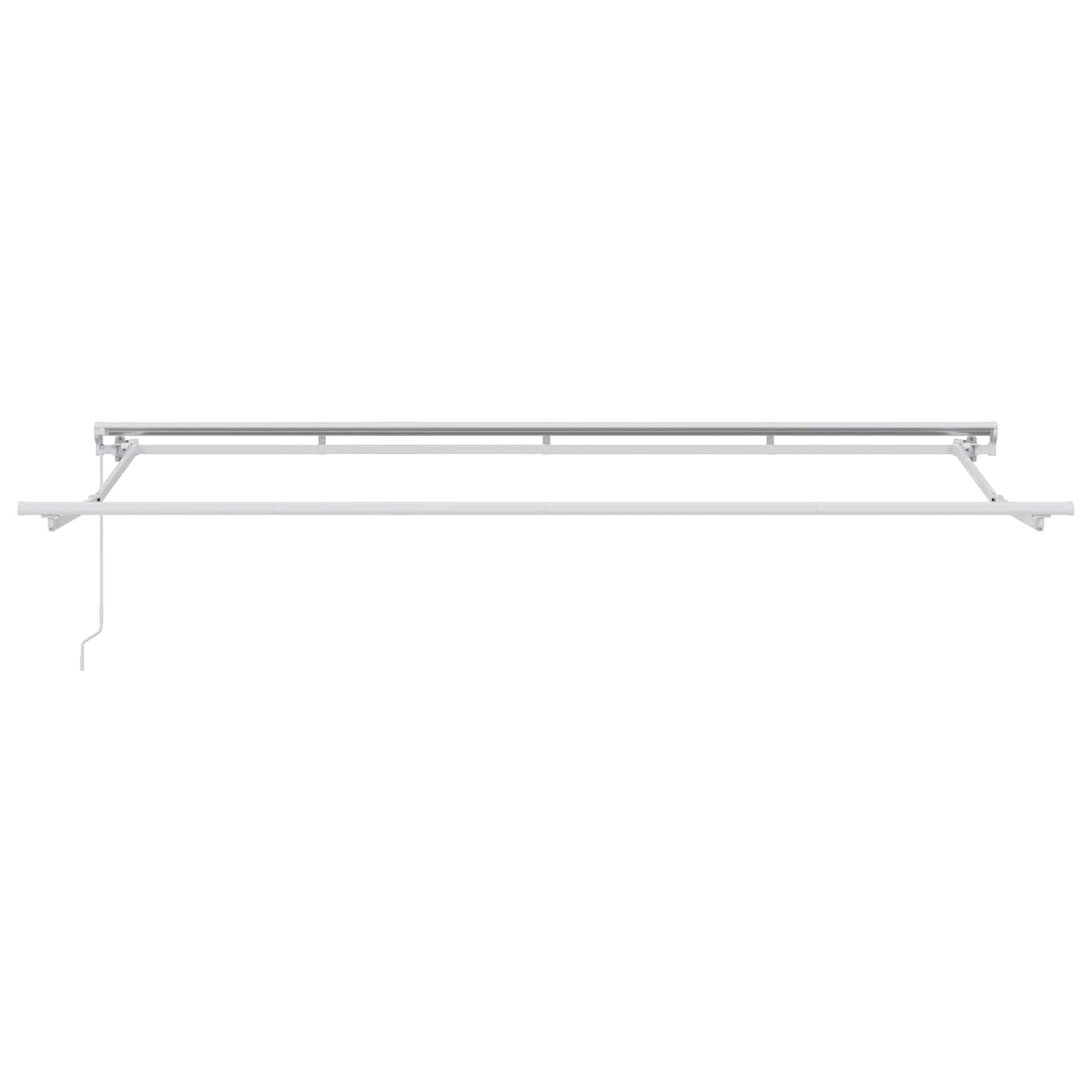 vidaXL Retractable Awning Anthracite 400 x 200 cm