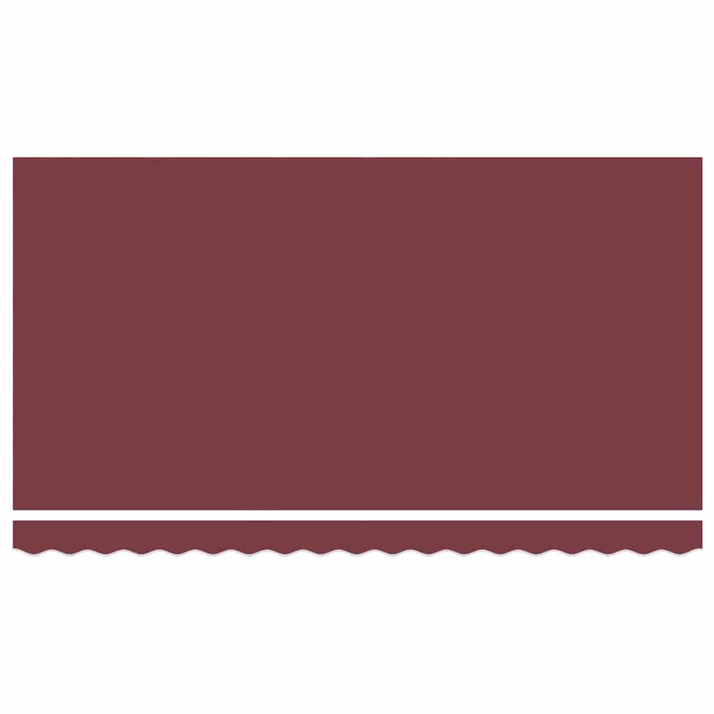 vidaXL Awning Frame Burgundy 400 x 200 cm Polyester with PU coating
