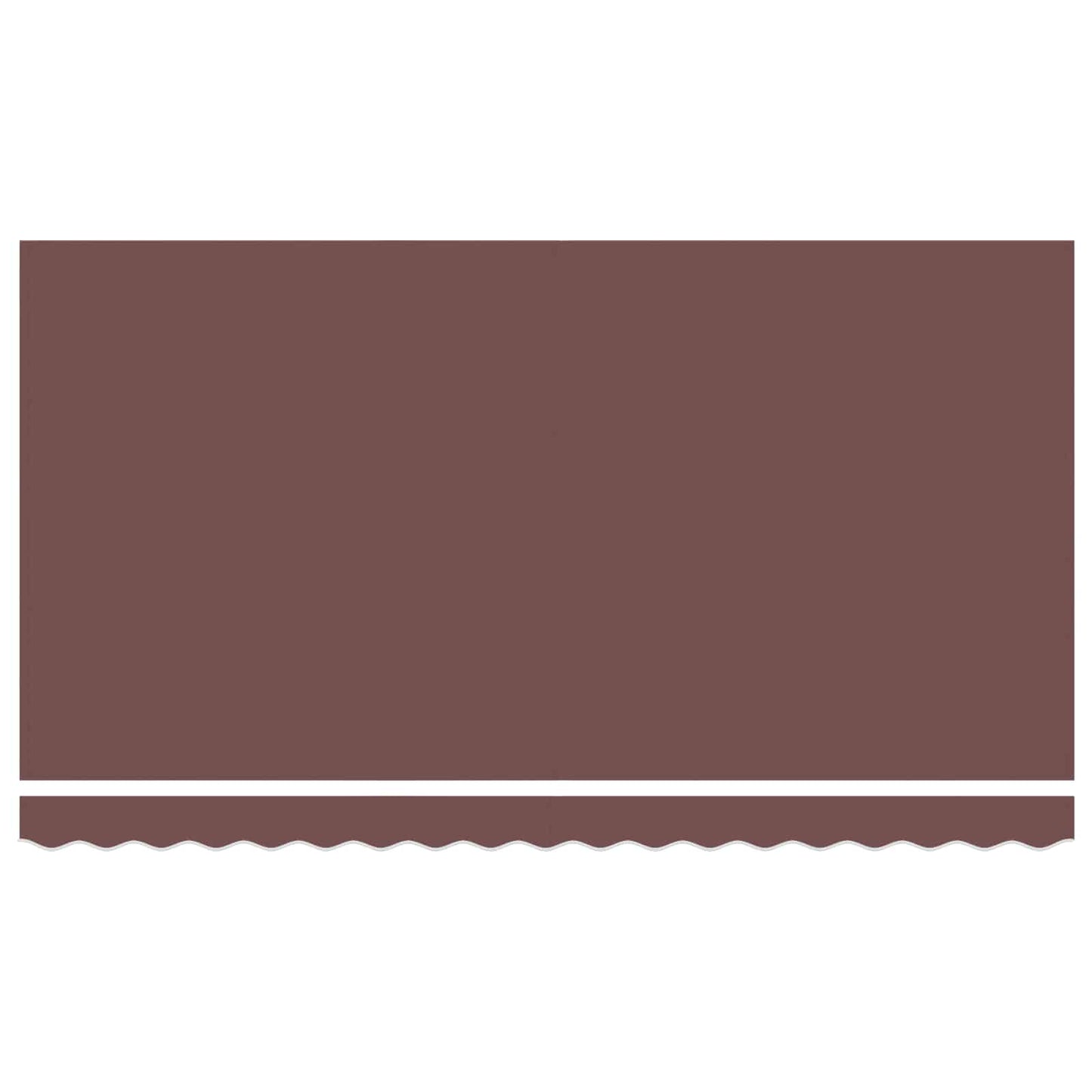vidaXL Retractable Awning Brown 400 x 200 cm Fabric
