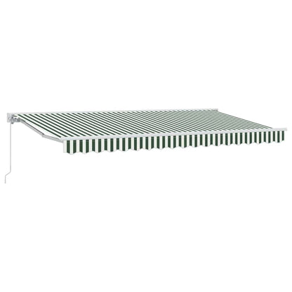 vidaXL Awning Frame Green and White 400 x 200 cm