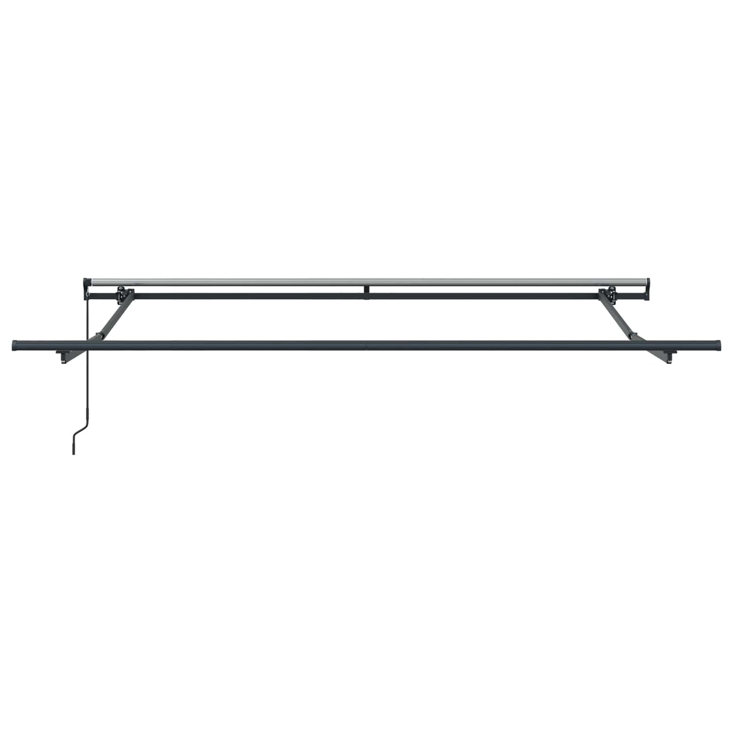 vidaXL Retractable Awning Multicolour 300 x 250 cm