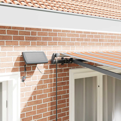 vidaXL Retractable Awning Multicolour 300 x 250 cm