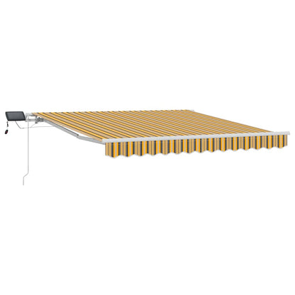 vidaXL Retractable Awning Multicolour 300 x 250 cm