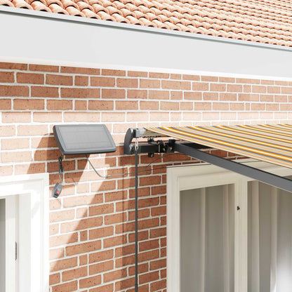 vidaXL Retractable Awning Multicolour 300 x 250 cm