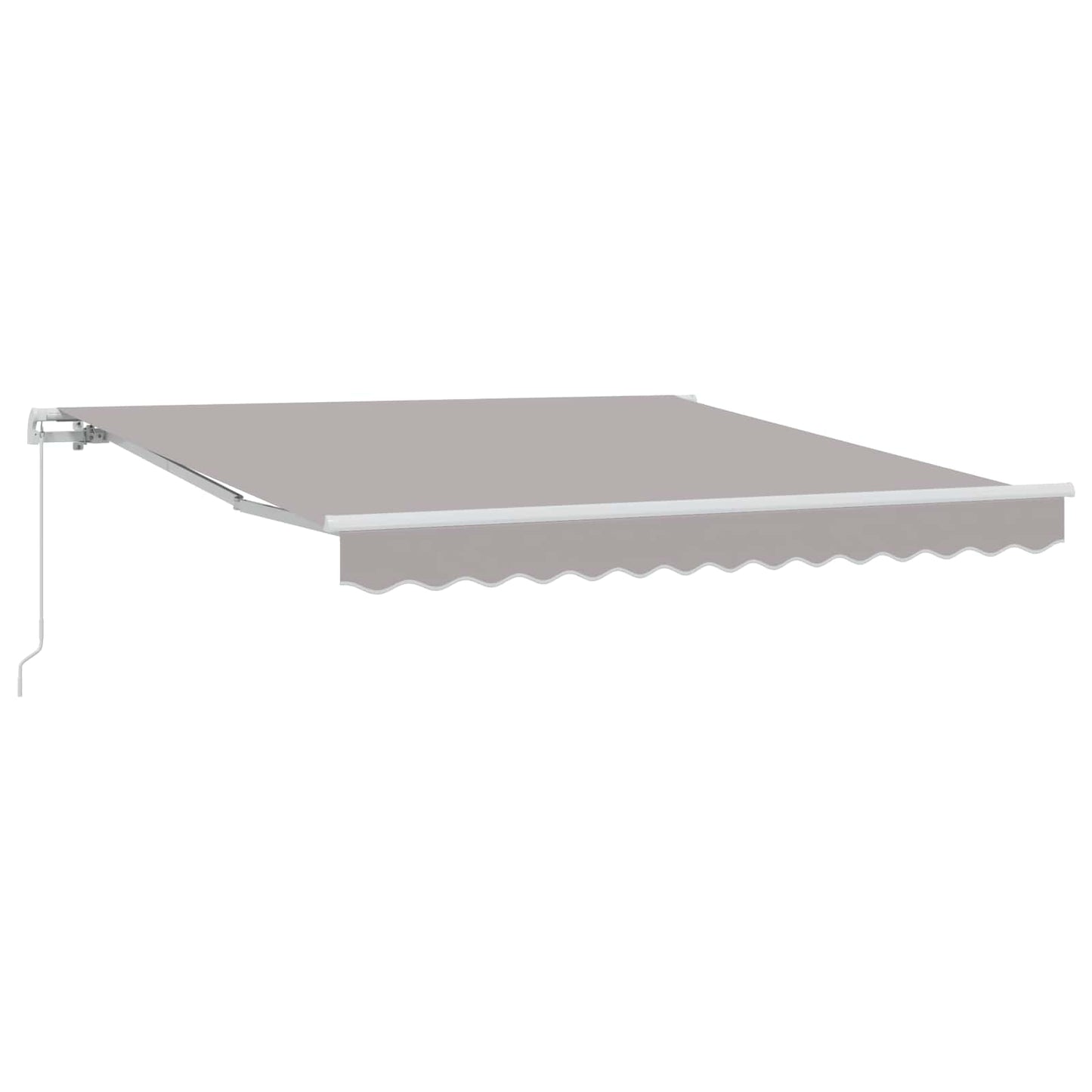 vidaXL Awning Retractable Light Grey 300 x 250 x 165 cm Polyester