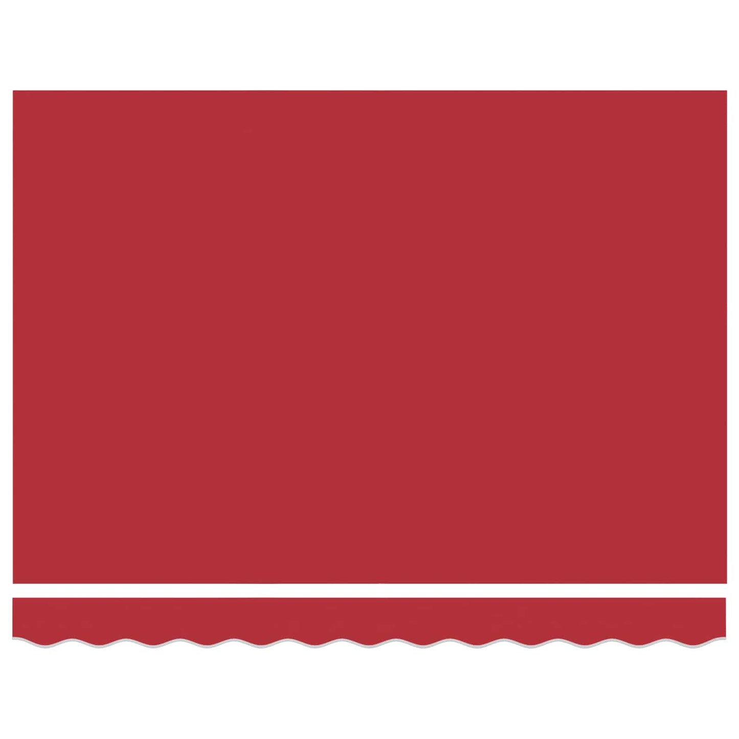 vidaXL Awning Retractable Manual Red 300 x 250 x 165 cm Polyester