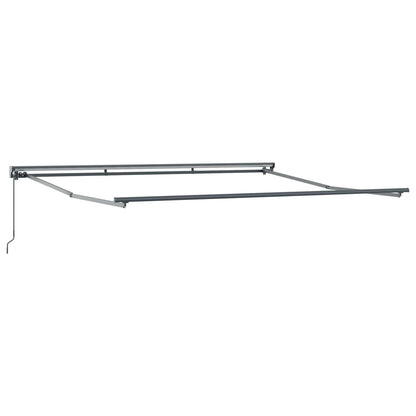 vidaXL Awning Frame Yellow and White 350 x 250 cm