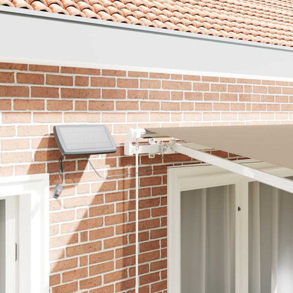 vidaXL Retractable Awning Beige 350 x 250 cm Fabric and Steel