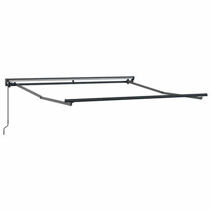vidaXL Awning Frame Green and Yellow 350 x 250 cm
