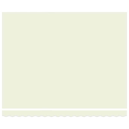 vidaXL Awning Frame Cream 400 x 300 cm Polyester with PU coating
