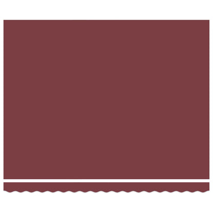 vidaXL Awning Frame Burgundy 400 x 300 cm Polyester with PU coating