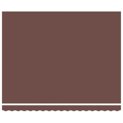vidaXL Awning Frame Brown 400 x 300 cm Polyester with PU coating