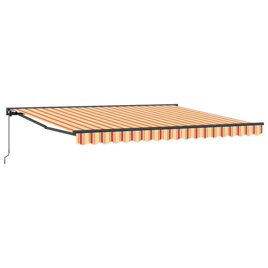 vidaXL Awning Frame Multicolour 400 x 300 cm Polyester with PU coating