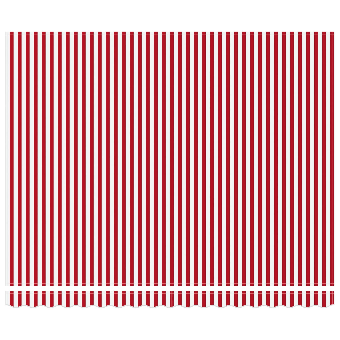 vidaXL Awning Frame Red and White 400 x 300 cm