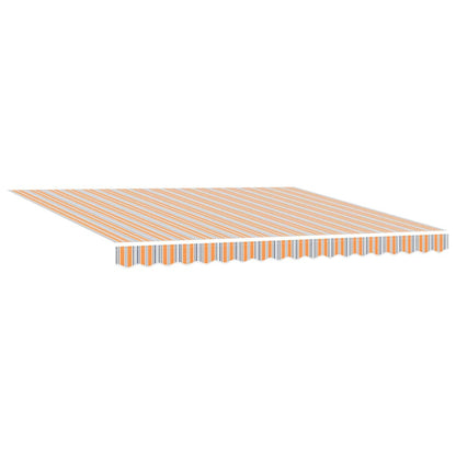 vidaXL Retractable Awning Multicolour 400 x 300 cm