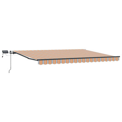 vidaXL Retractable Awning Multicolour 400 x 300 cm